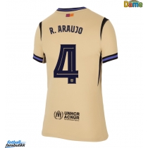Barcelona Ronald Araujo #4 Bortedrakt Dame 2025-26 Kortermet